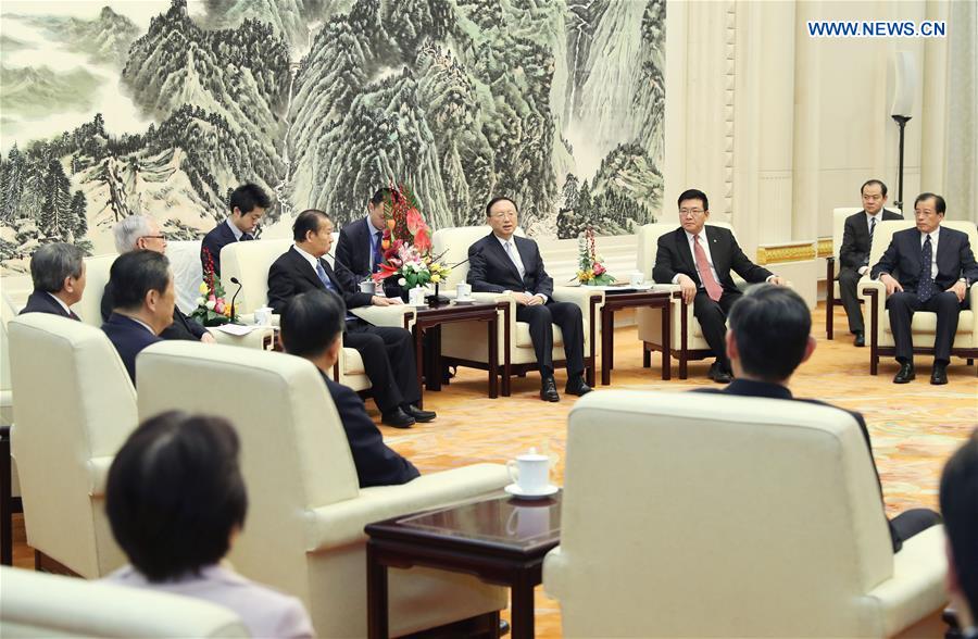 CHINA-BEIJING-YANG JIECHI-JAPANESE RULING COALITION-MEETING (CN)