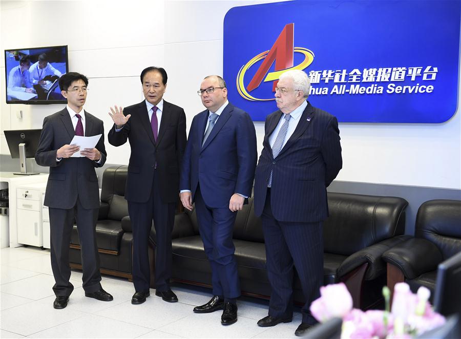 CHINA-BEIJING-XINHUA NEWS AGENCY-RUSSIA-TASS NEWS AGENCY-VISIT (CN)
