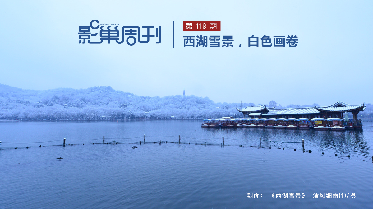 【影巢周刊】西湖雪景，白色畫卷