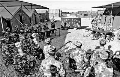 野外駐訓(xùn)，為涉密信息加把&ldquo;鎖&rdquo;