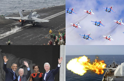 一周國際：莫斯科航展精彩紛呈 西班牙上演&ldquo;番茄大戰(zhàn)&rdquo;