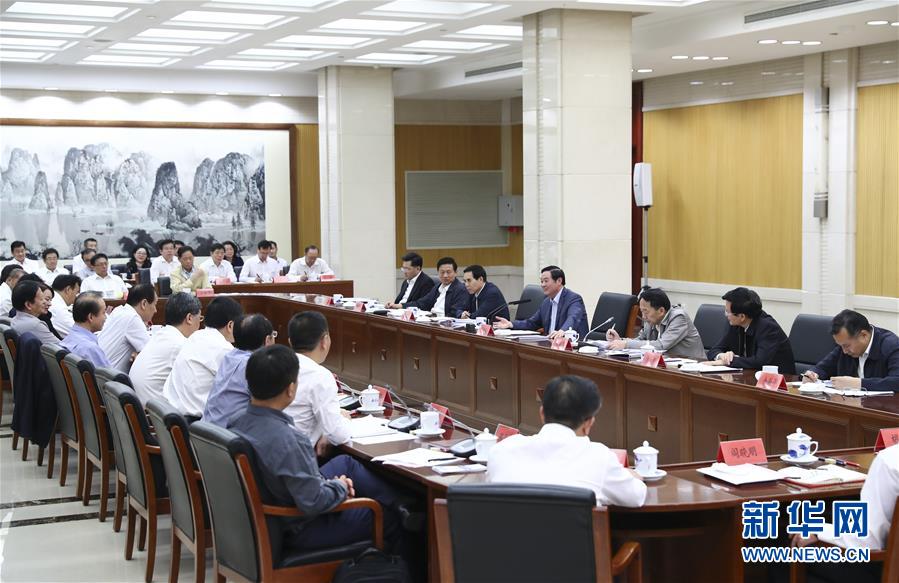 9月21日，中宣部在北京召開中央媒體駐外機構外宣工作座談會。中共中央政治局委員、中央書記處書記、中宣部部長劉奇葆出席座談會并講話。新華社記者 謝環(huán)馳 攝 