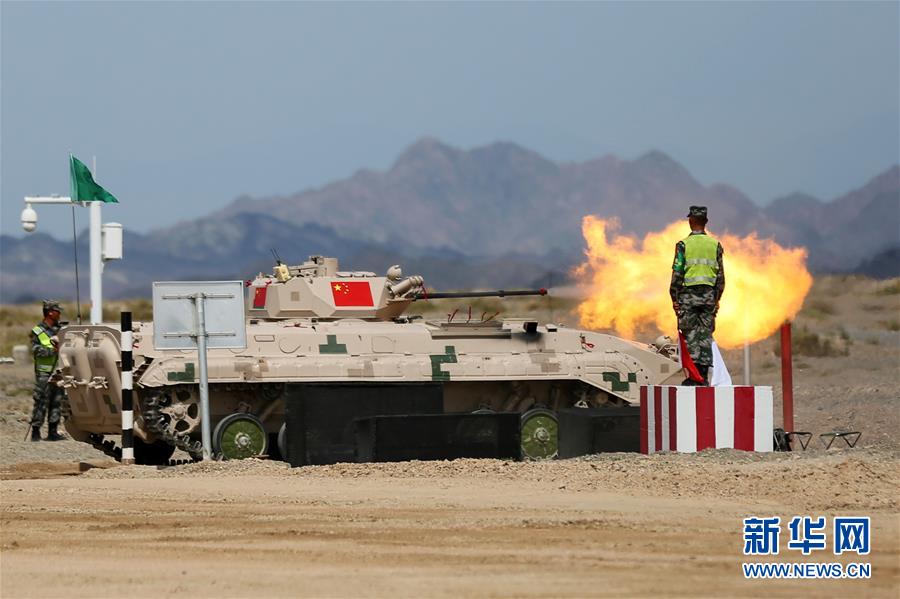 (圖文互動(dòng))(6)“國際軍事比賽-2019”:中國參賽隊(duì)刷新“蘇沃洛夫突擊”步戰(zhàn)車組單車賽紀(jì)錄