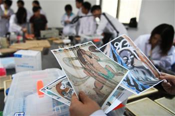 &ldquo;壁畫醫(yī)生&rdquo;敦煌受訓(xùn)