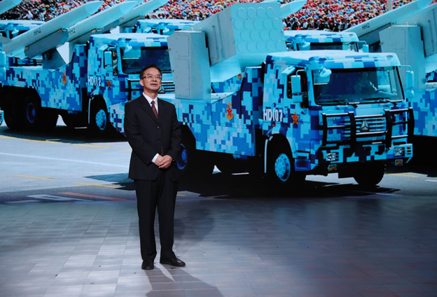 我們武器裝備讓大家自豪地說東風(fēng)快遞，使命必達