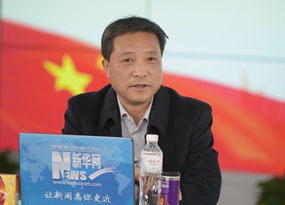 胡漢平在訪(fǎng)談現(xiàn)場(chǎng)