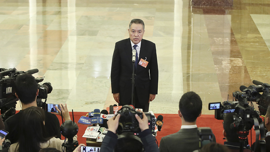 國家市場(chǎng)監(jiān)督管理總局局長(zhǎng)張茅接受采訪