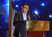 新華網黨組成員、副總裁汪金福致辭