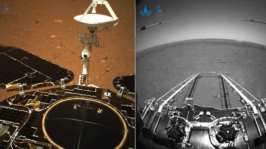 探索星辰大海 祝融號&ldquo;來信&rdquo;了！