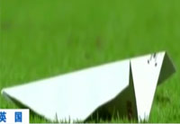 從天而降！球迷看臺玩丟紙飛機擊中球員