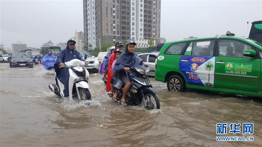 （國(guó)際）（2）臺(tái)風(fēng)&ldquo;韋帕&rdquo;登陸越南致5人傷亡15人失蹤