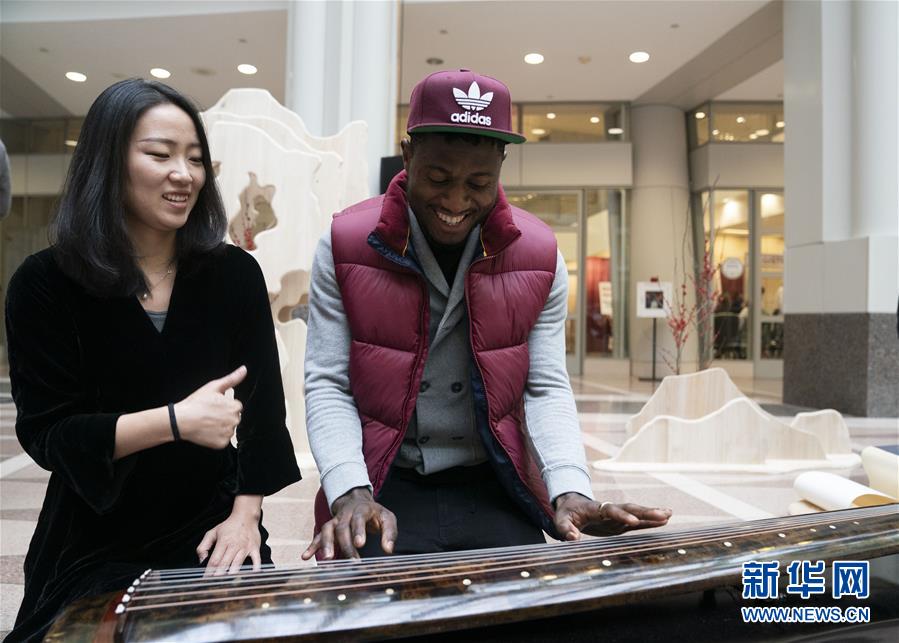 (國際·圖文互動(dòng))(1)“北京日”文化廟會(huì)在華盛頓舉行