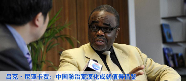 呂克&middot;尼亞卡賈：中國防治荒漠化成就值得別國借鑒