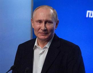 &ldquo;強大的總統(tǒng)，強大的俄羅斯&rdquo;