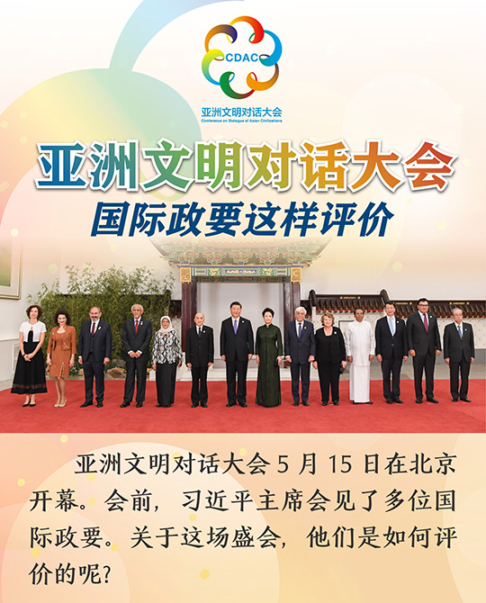 亞洲文明對(duì)話大會(huì)，國際政要這樣評(píng)價(jià)