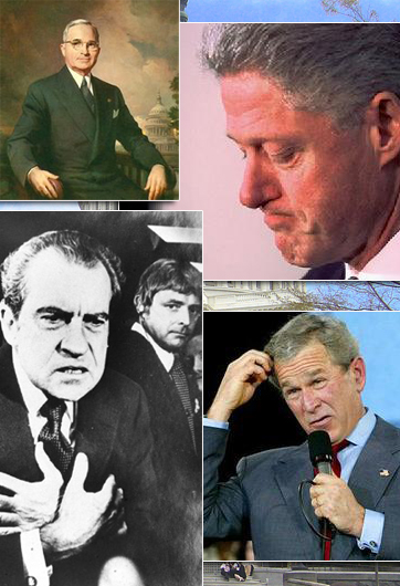 遭遇&ldquo;第二任期魔咒&rdquo;的美國總統(tǒng)們